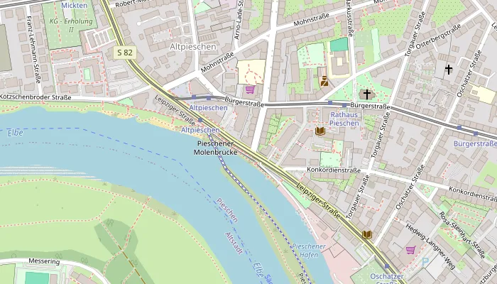 Karte: Leipziger Straße 110, 01127 Dresden
